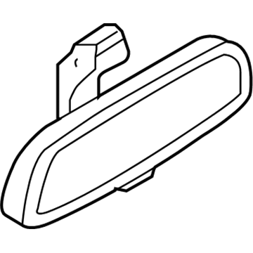 BMW 51-16-9-218-046 Interior Mirror, Manual / Led