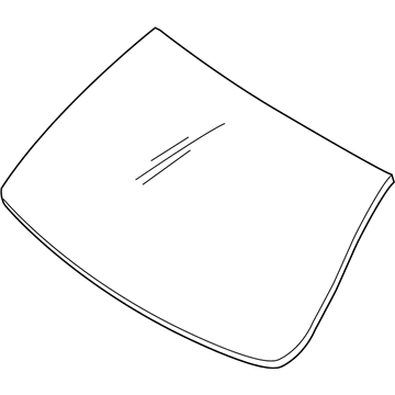 BMW 51-31-7-179-743 Green Windscrn, Gr.Shade Band+Rain Sensor