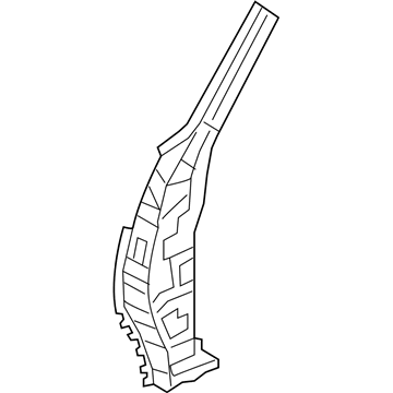 Infiniti 76261-1LA0A Brace-Front Pillar LH