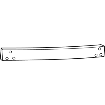 Mopar 68209675AA Beam-Rear Bumper