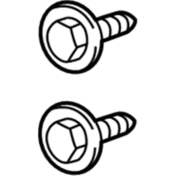 Acura 90109-TZ5-A00 Bolt Assembly, Bumper