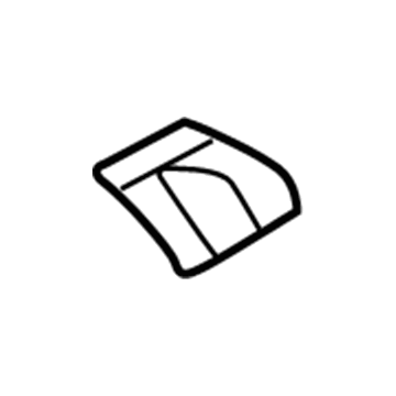 Hyundai 71374-A5000 Gusset-Roof, LH