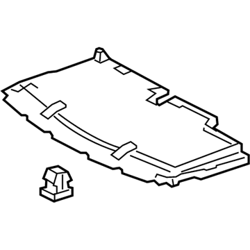 Lexus 53289-24030 Cover, Radiator Support Opening
