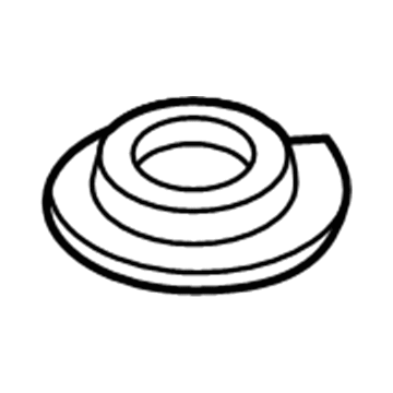 Kia 55332H5000 Pad-Rear Spring, Lower