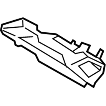 BMW 64-22-6-997-215 AIR DUCT FOR INDIRECT VENTIL