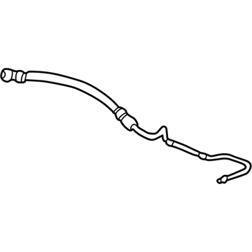 GM 89060185 Hose, P/S Gear Inlet