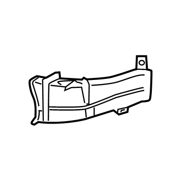 Lexus 53207-24040 Duct Sub-Assembly, Cool