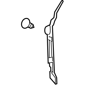 Lexus 53827-30040 Protector, Front Fender