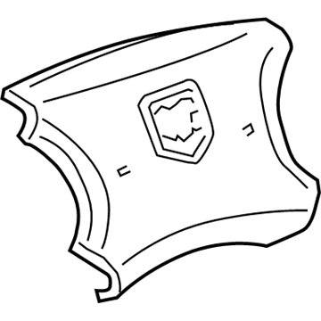 Mopar YT70XDHAB Cover-Air Bag Module