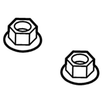 Ford -W520215-S442 Knuckle Nut