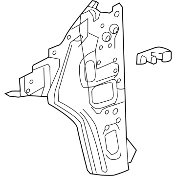 GM 84182678 Inner Hinge Pillar