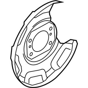 Hyundai 58390-3X000 Extra Bracket, LH