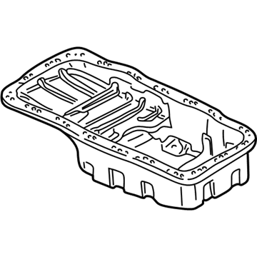 Acura 11200-P30-010 Pan, Oil