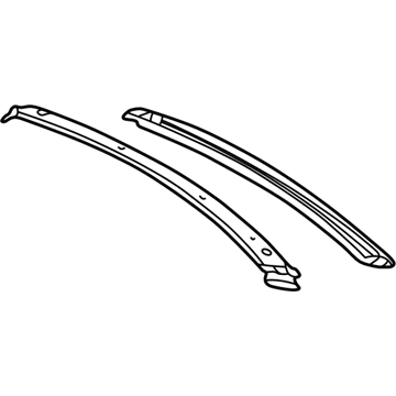 BMW 41-32-8-205-612 Rear Window Frame Upper Part