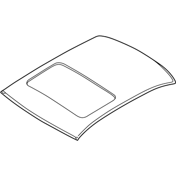 BMW 41-31-8-185-764 Roof Panel For Lifting-Sliding Roof