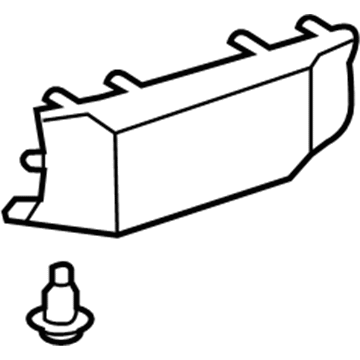 Lexus 52169-60220-A0 Cover, Rear Bumper, Lw