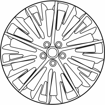 Lexus 42611-0E860 WHEEL, DISC