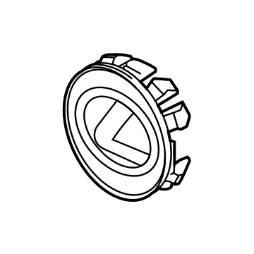 Lexus 42603-F6020 ORNAMENT SUB-ASSY, W