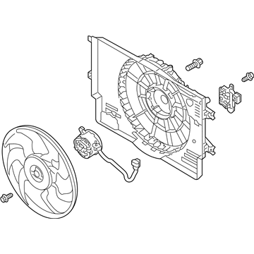 Kia 25380G7000 Blower Assembly