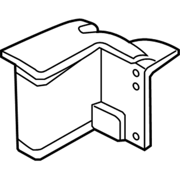 Hyundai 29160-2D000 Cover-Engine Under Rear, RH