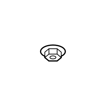 GM 11548144 Stud Plate Nut
