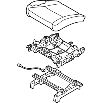 Kia 89100A9700DLA Cushion Assembly-2ND Seat