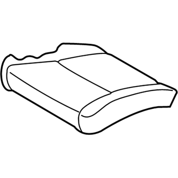Kia 89160A9700DLA 2Nd Seat Cushion Covering Assembly, Left