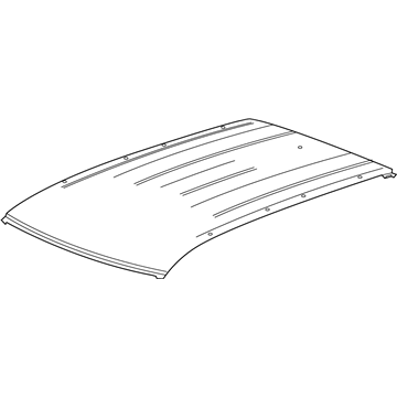 GM 84321758 Roof Panel