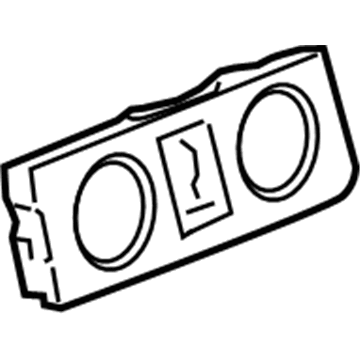 GM 25810643 Switch Bezel