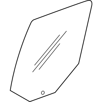 Mopar 55372326AB Glass-Rear Door