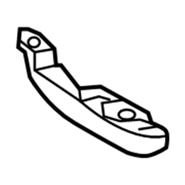 Lexus 53851-75010 Pad, Front Wheel Opening Extension, RH