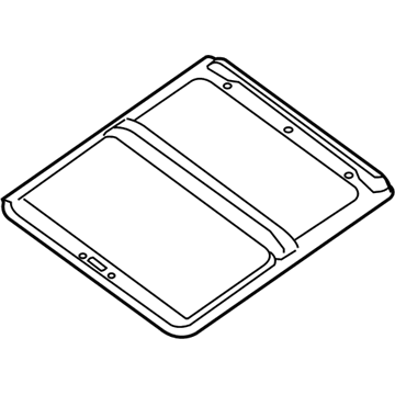 Nissan 91250-ET010 Shade Assy-Sunroof