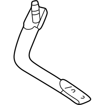 Honda 74185-S84-A00 Bar, L. FR. Strut