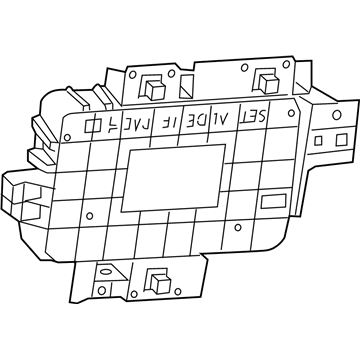 Ford HA8Z-15604-C MODULE - DOOR LOCK AND ALARM