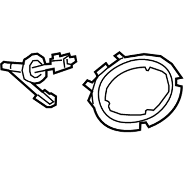 Lexus 891A0-48080 Sensor Assy, Rear Emblem