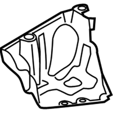 Hyundai 86695-4Z500 Cover-Rear Bumper Side Under, LH