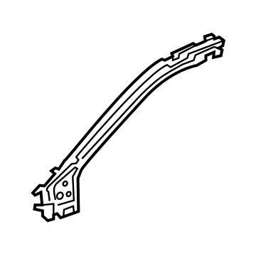 Toyota 61201-42900 Weatherstrip Pillar Reinforcement