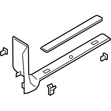 Ford KL1Z-7813208-AA Front Sill Plate
