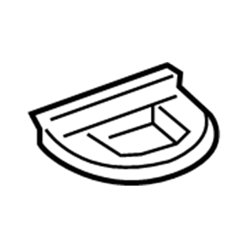 Honda 76202-T2F-A01 Cover R, Base