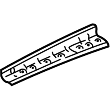 Toyota 53733-48010 Upper Reinforcement