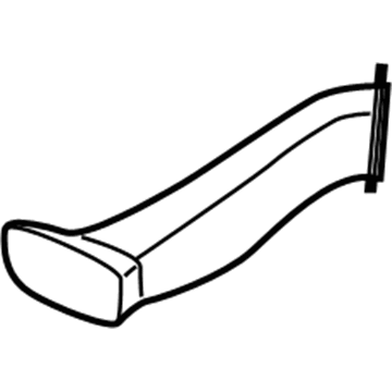 BMW 51-74-7-301-613 Air Duct, Brake, Left