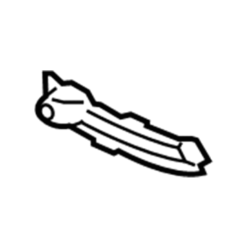 BMW 51-11-7-340-747 Air Inlet Finisher, Left