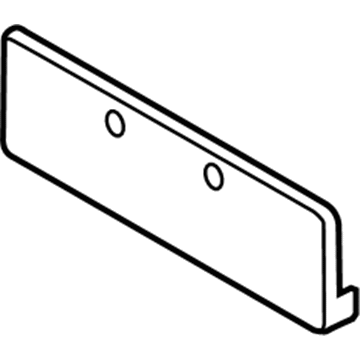 BMW 51-13-7-362-747 Licence Plate Holder