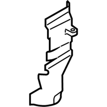 BMW 51-74-7-301-609 Air Duct, Left