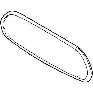 BMW 51-13-7-300-589 Frame, Trim Grille