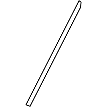 BMW 51-31-7-045-447 Drip Moulding, Left