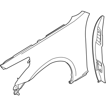Infiniti FCA00-JK0AA Fender - Front, RH