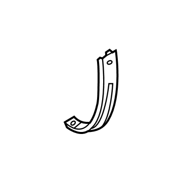 GM 84590761 Fender Liner Rear Bracket