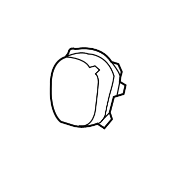 Acura 71125-TZ3-A11 Radar Cover, Front