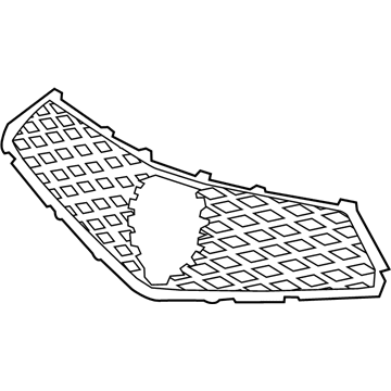 Acura 71124-TZ3-A11 Diamond Mesh, Front